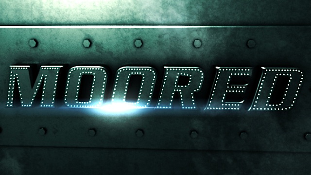 3d rendered image for moored